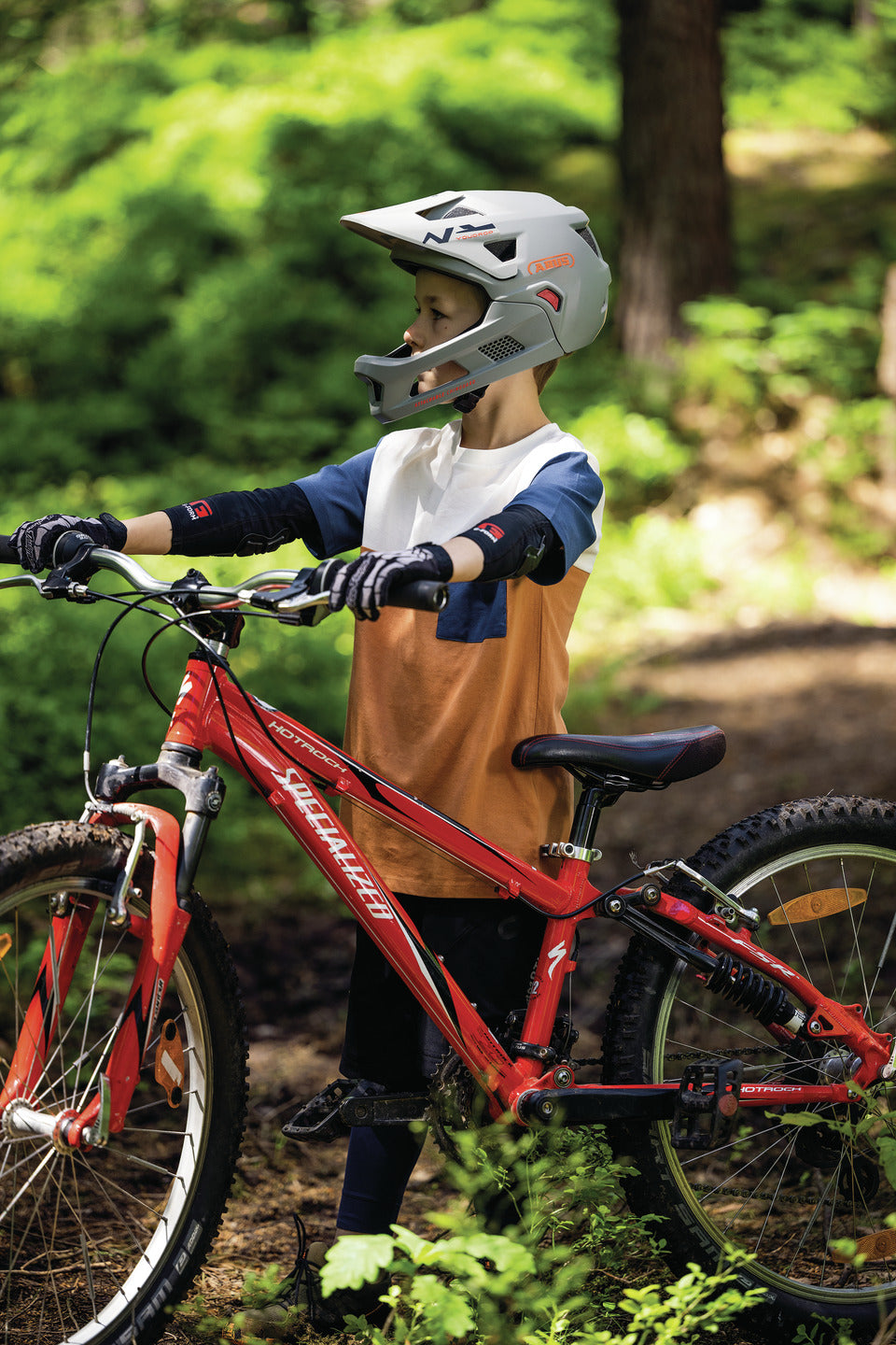 ABUS YOUDROP FF DESMONTABLE (Niños) - MIDNIGHT BLUE