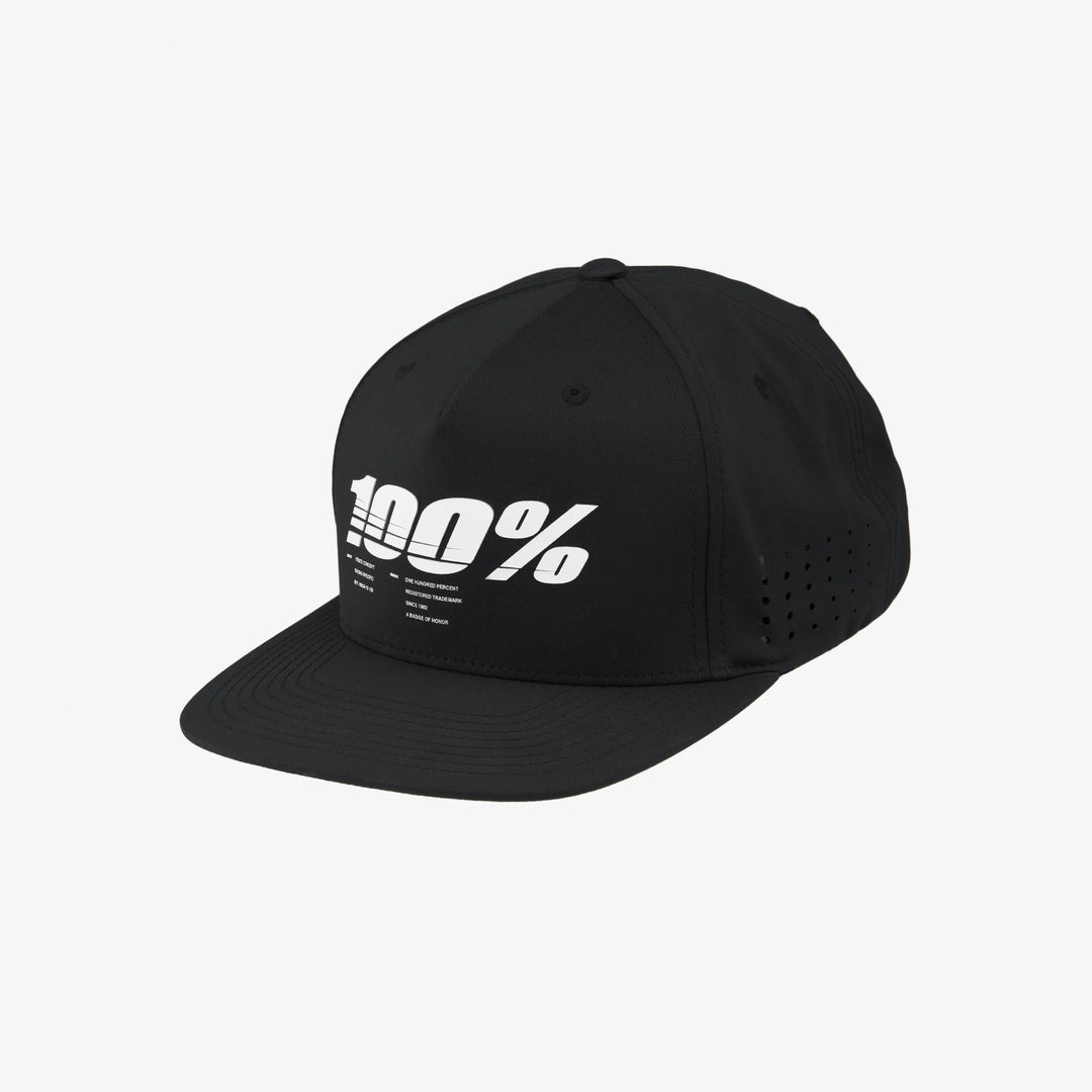 100% Drive Snapback Gorra - Black