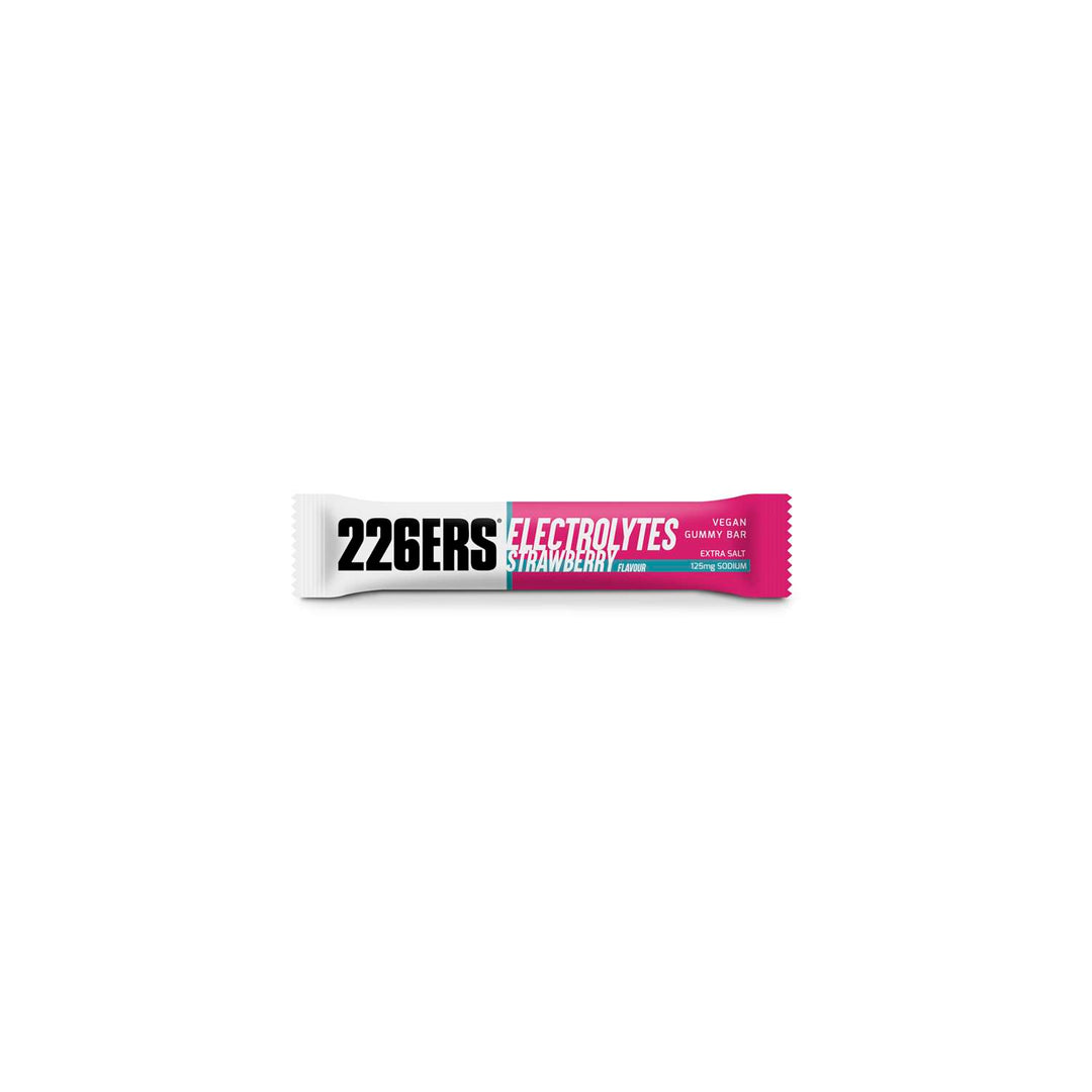 VEGAN GUMMY BAR 30G PECTINA ELECTROLYTE - STRAWBERRY