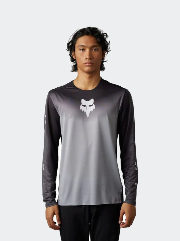 FOX Flexair LS Jersey Novah -  Black / Grey