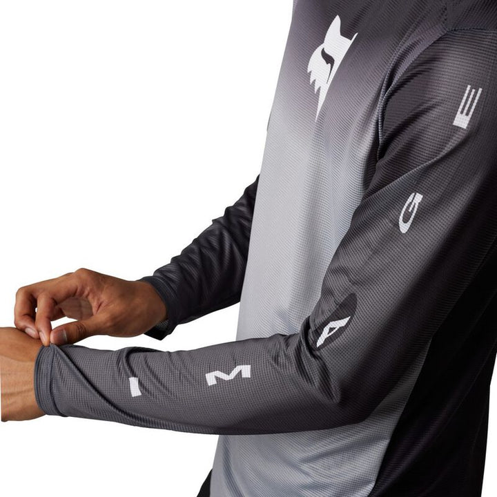 FOX Flexair LS Jersey Novah -  Black / Grey
