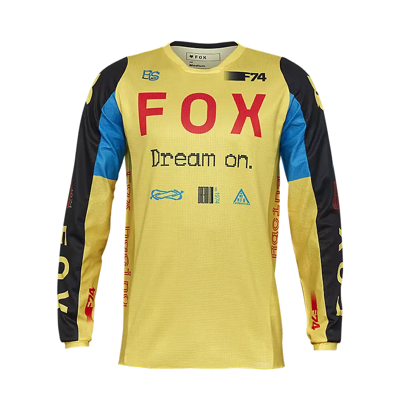Fox 180 Race Spec Jersey - Pale Yellow