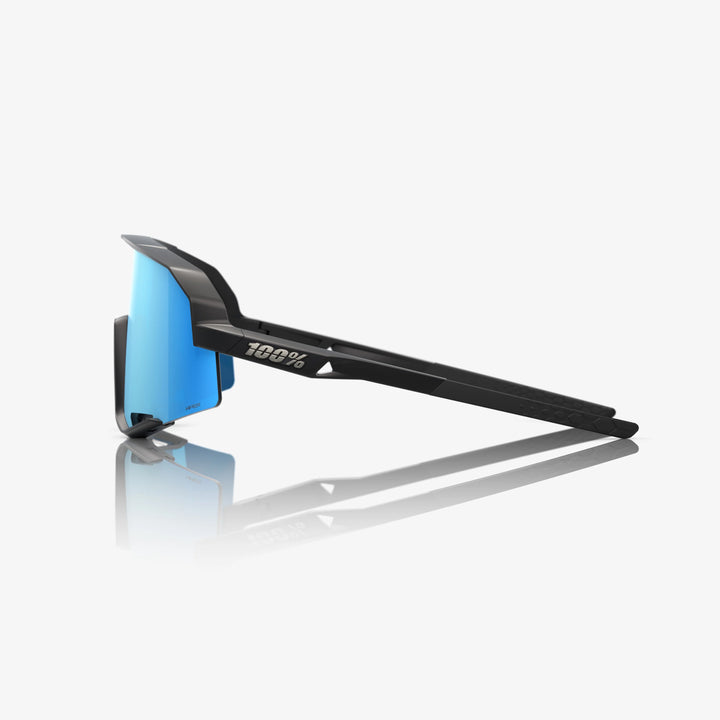 100% SLENDALE - Matte Black - HiPER® Blue Multilayer Mirror