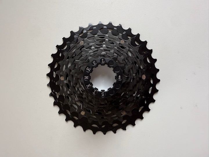 Cassette Ultraliviano Sixweel Evo 11-34T (Shimano 12V) - Black