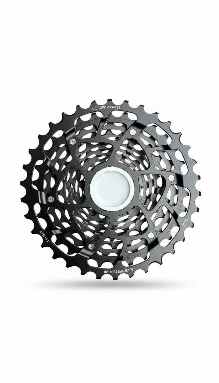 Cassette Ultraliviano Sixweel Evo 11-34T (Shimano 12V) - Black