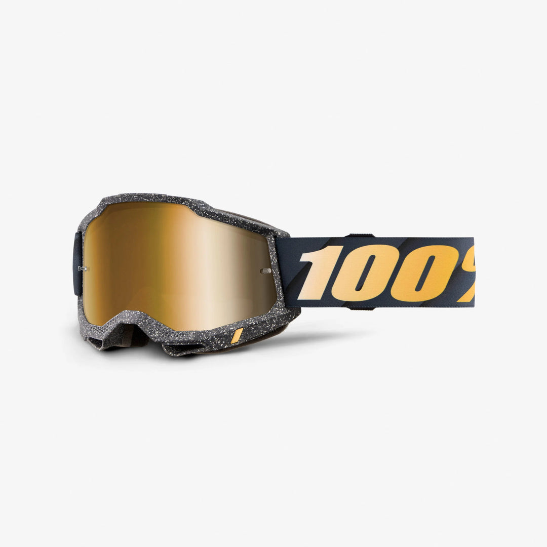 100% Accuri 2 Goggle Risland - Mirror True Gold Lens