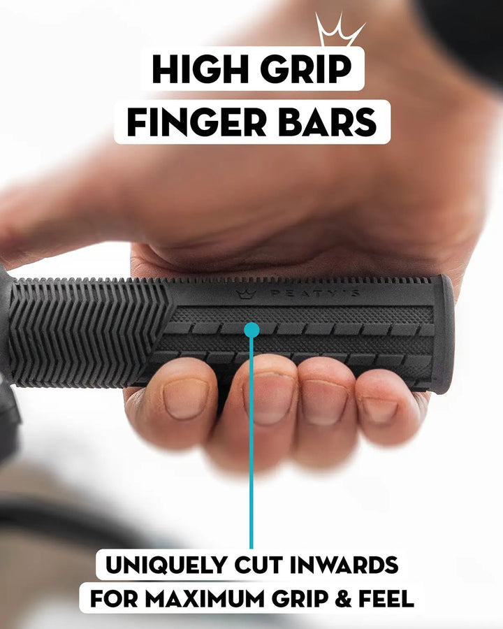 Peaty's Monarch Grip | Knurl - Black