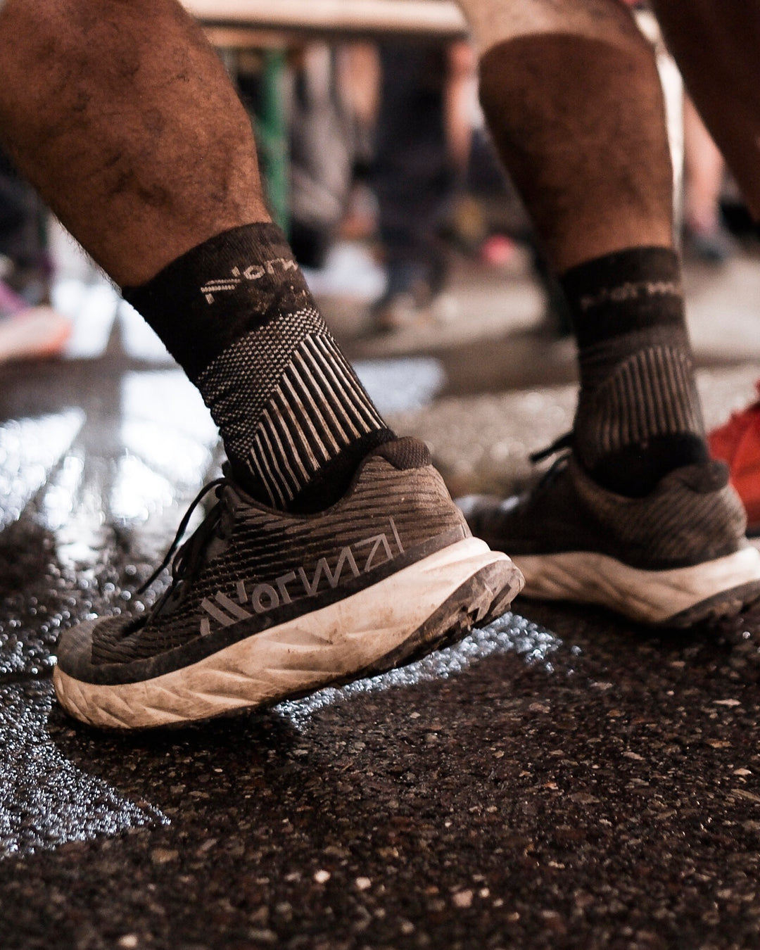 Nnormal Running Socks Black