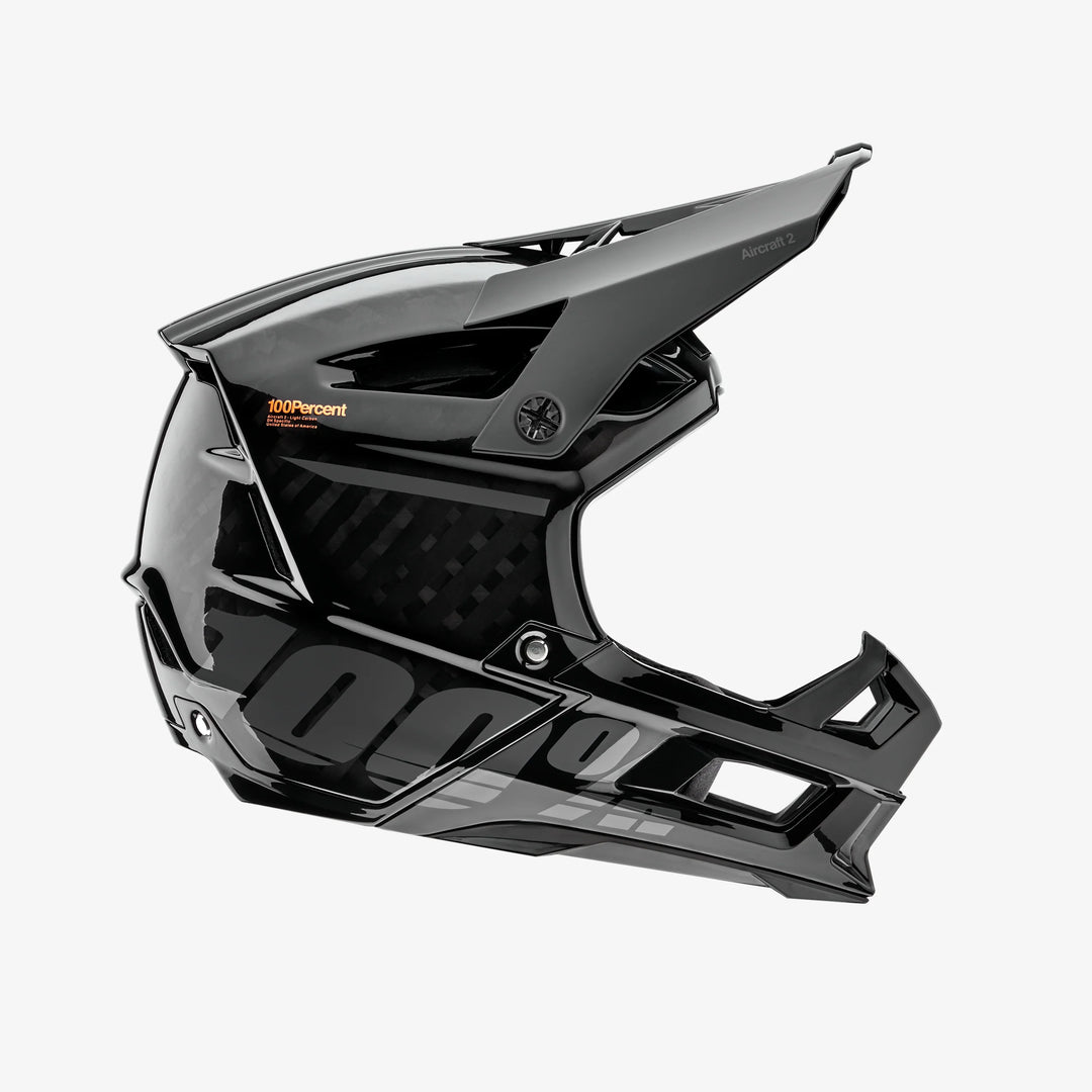 100% Aircraft 2 Carbon Black