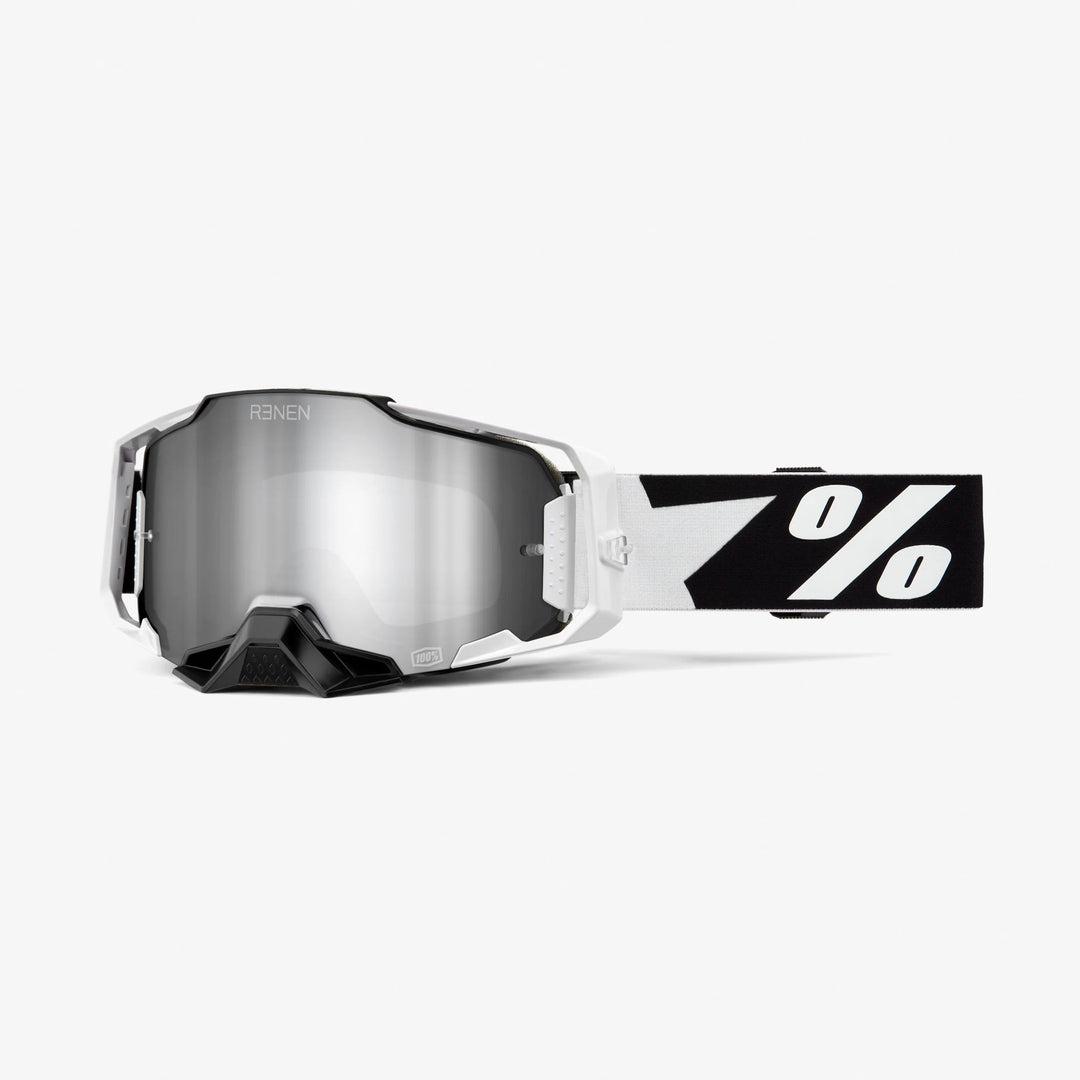 100% ARMEGA LE Goggle RENEN Starbleed - Mirror Silver Lens