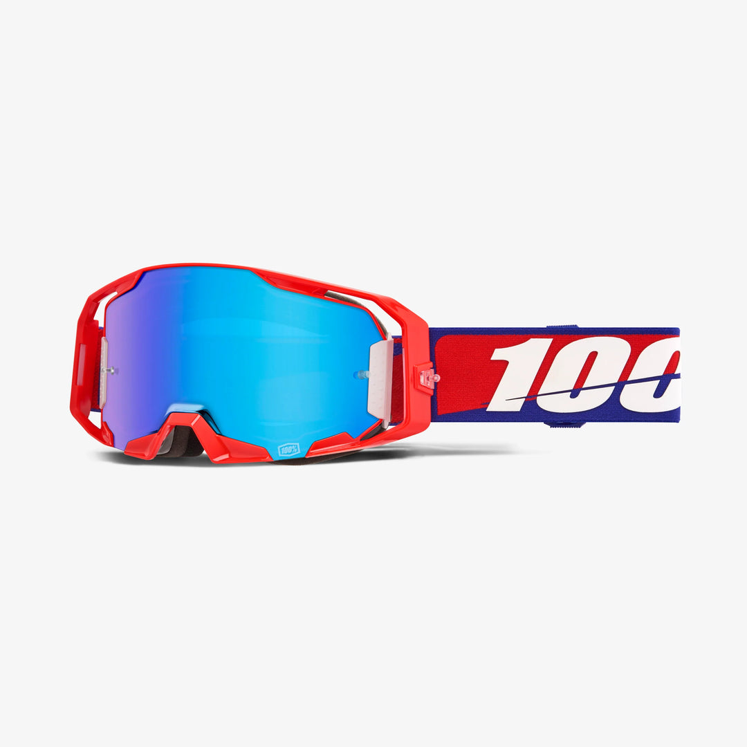 100% Armatic Goggle Best - Mirror Blue