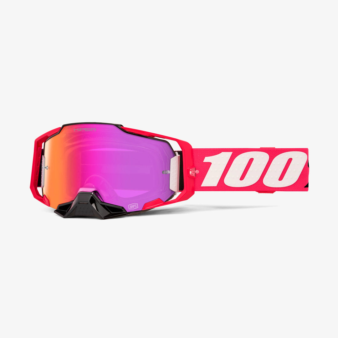 100% ARMEGA® Goggle Kloug - Hiper Mirror Dark Red