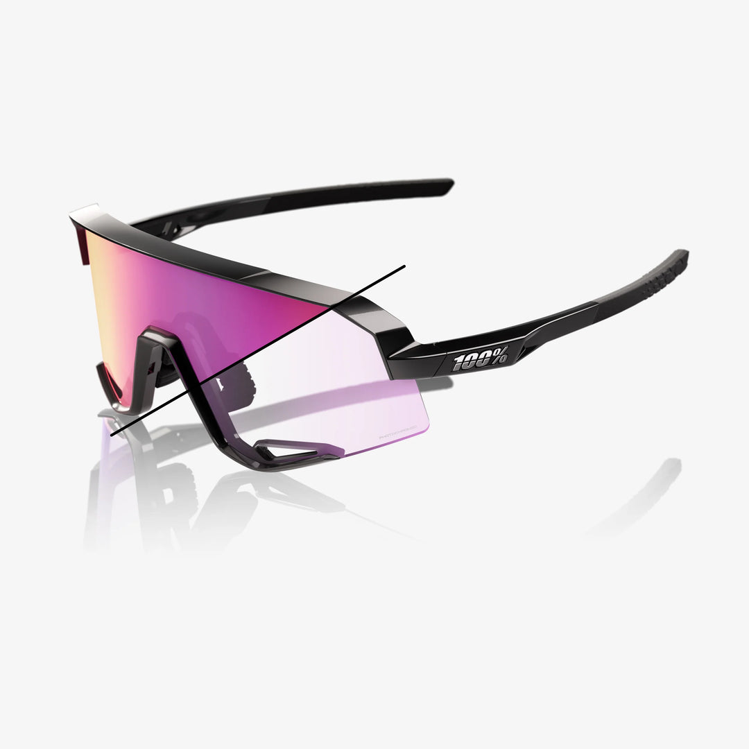 100% Luna de repuesto - SLENDALE Purple Mirror Photochromic