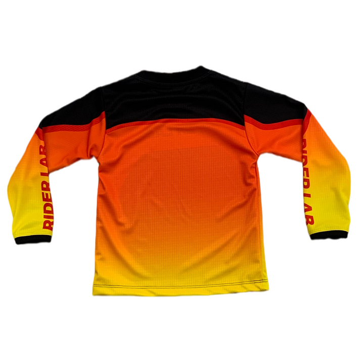 Jersey Rider Lab Niños - Black/Orange