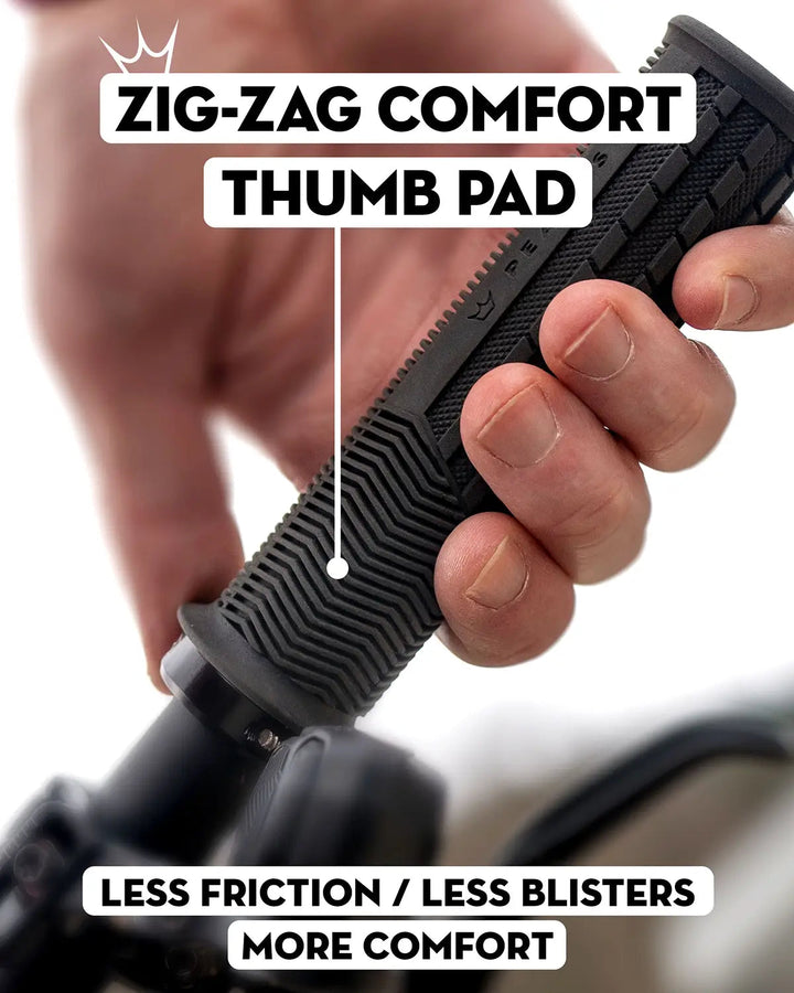 Peaty's Monarch Grip | Knurl - Black