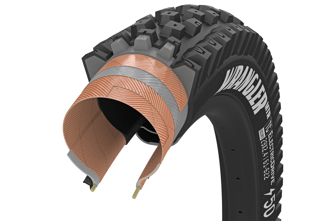 Goodyear Wrangler MTR - ElectricDrive  - Tubeless Complete - Folding Tire - 29" x 2.40"