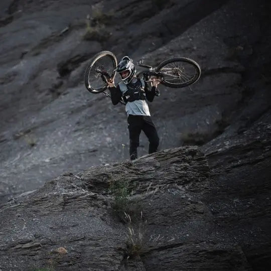 Conjunto Leatt Ride 1.0 MTB - Titanio