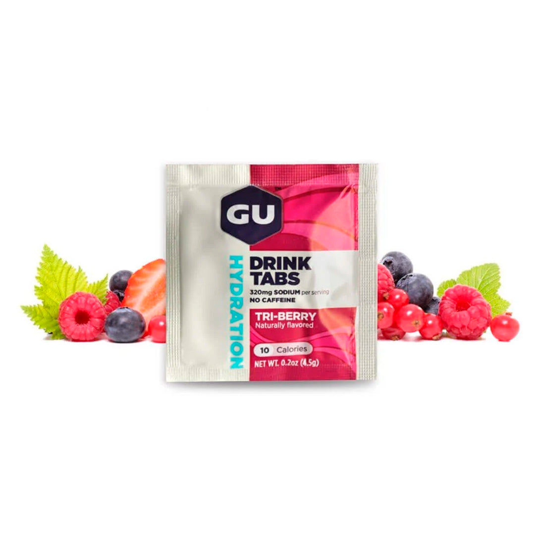 GU Tabs de Hidratación (Tableta Individual) - Tri Berry
