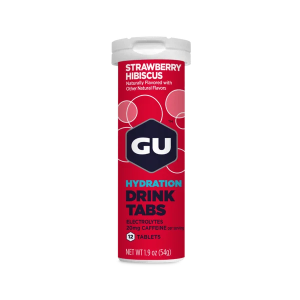 GU Tabs de Hidratación - Strawberry Hibiscus