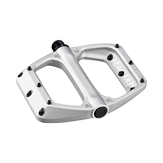 Spank Spoon DC Pedals - Raw Silver