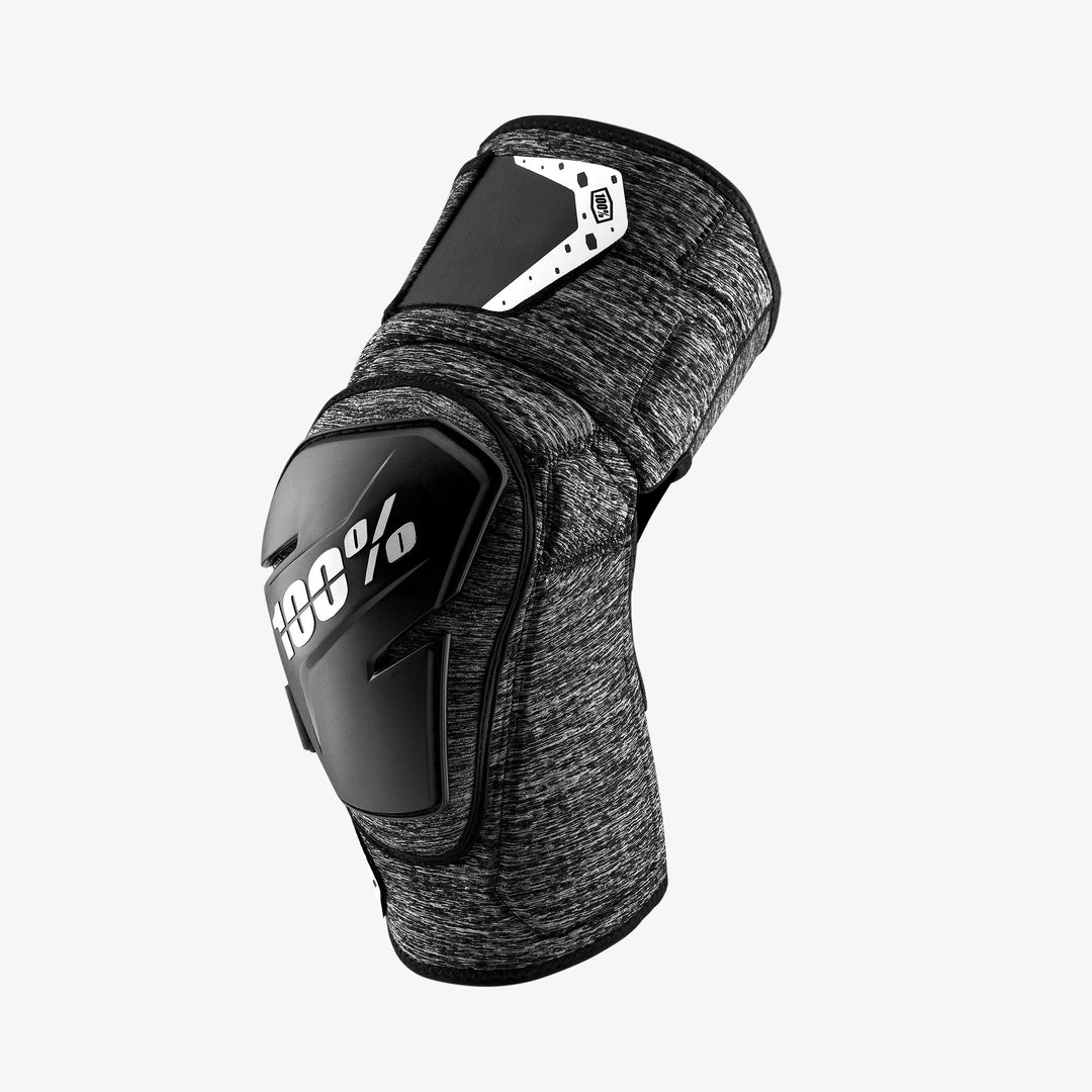 100% FORTIS Rodilleras Grey Heather/Black