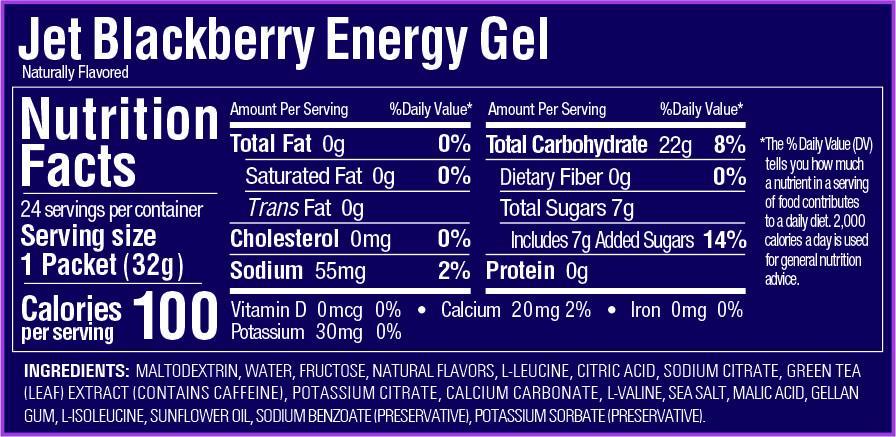 GU Gel Energizante - Jet Blackberry