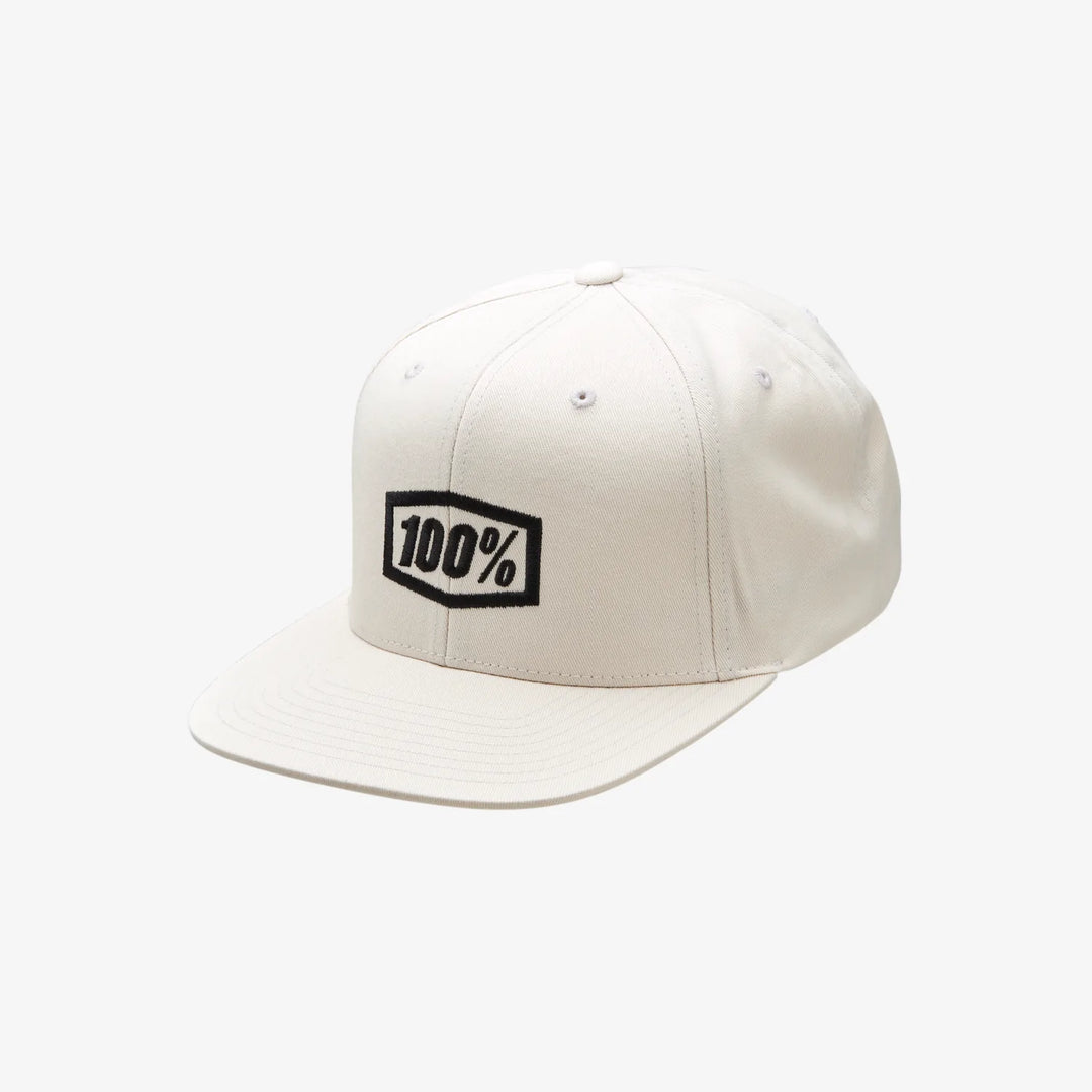 100% Icon Gorra Snapback - Silver Grey