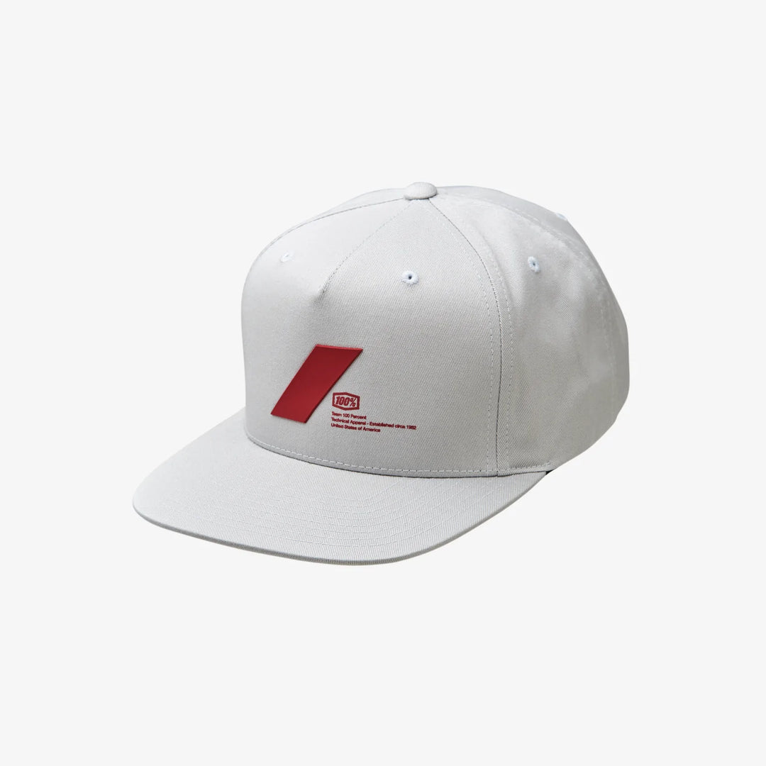 100% Forward Gorra Snapback - Light Grey