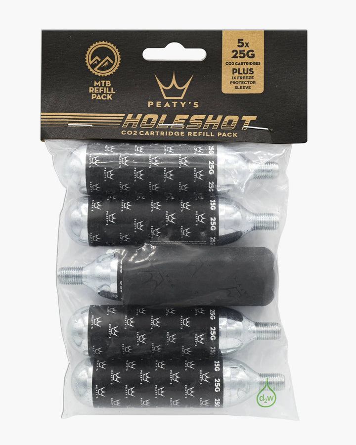 Peaty's Holeshot Cartuchos CO2 (Pack de 5)