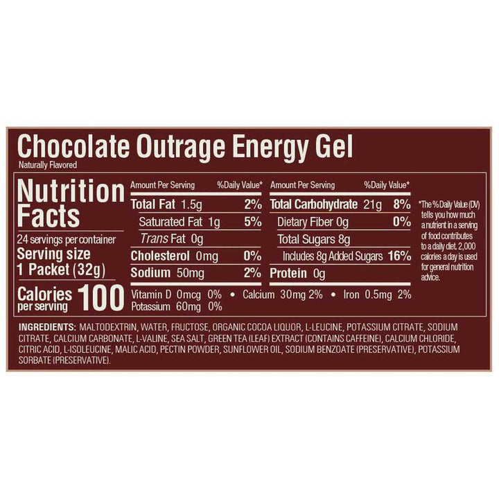 GU Gel Energizante - Chocolate Outrage
