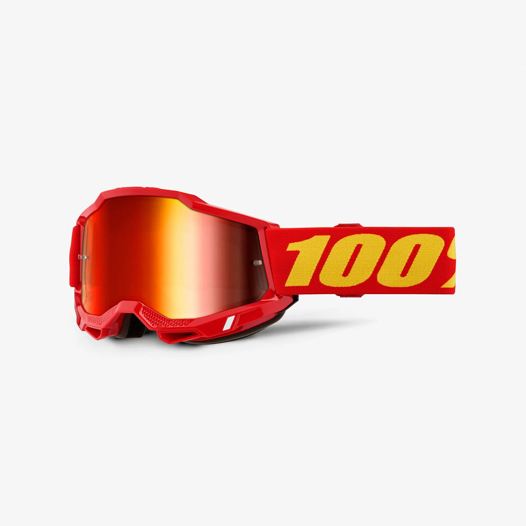100% Accuri 2 Goggle Red - Mirror Red Lens