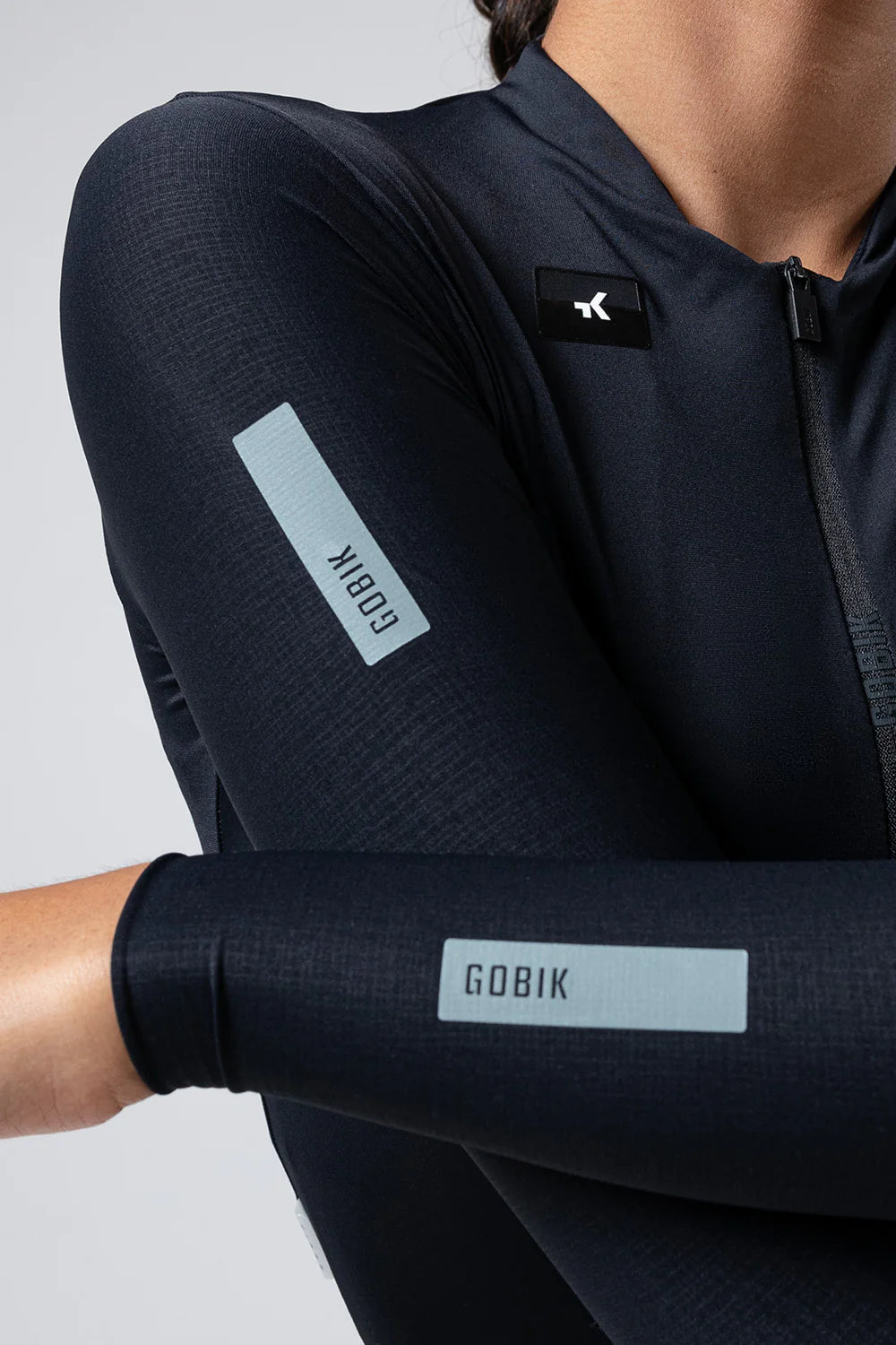 Maillot Manga Larga Gobik Avalon Unisex Ink Black