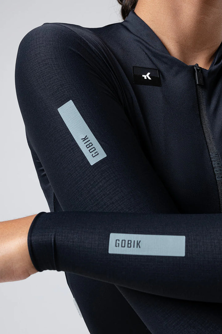 Maillot Manga Larga Gobik Avalon Unisex Ink Black