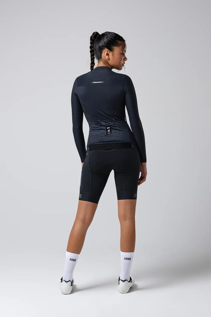 Maillot Manga Larga Gobik Avalon Unisex Ink Black