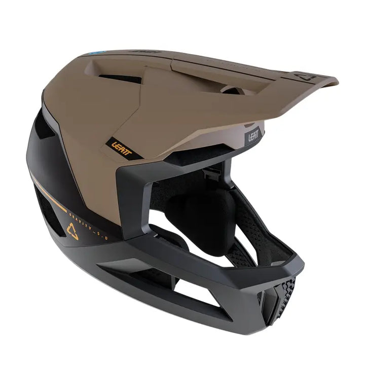 Casco Leatt MTB Gravity 5.0 - Marron