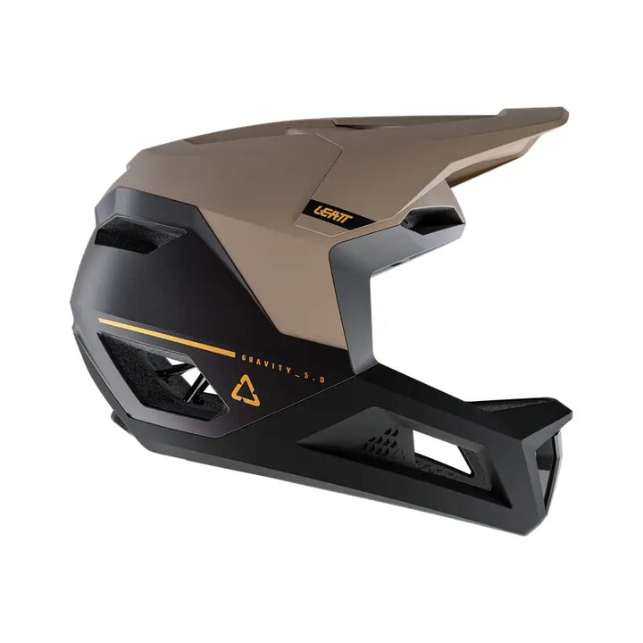 Casco Leatt MTB Gravity 5.0 - Marron