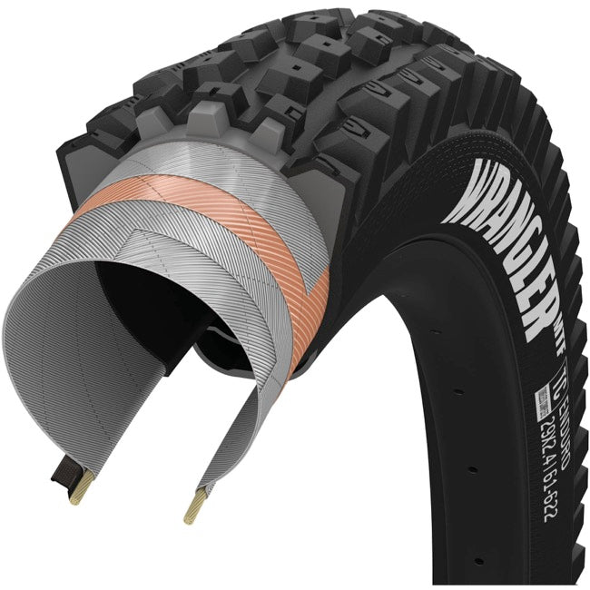 Goodyear Wrangler MTF - Enduro - Tubeless Complete - Folding Tire - 29" x 2.40"