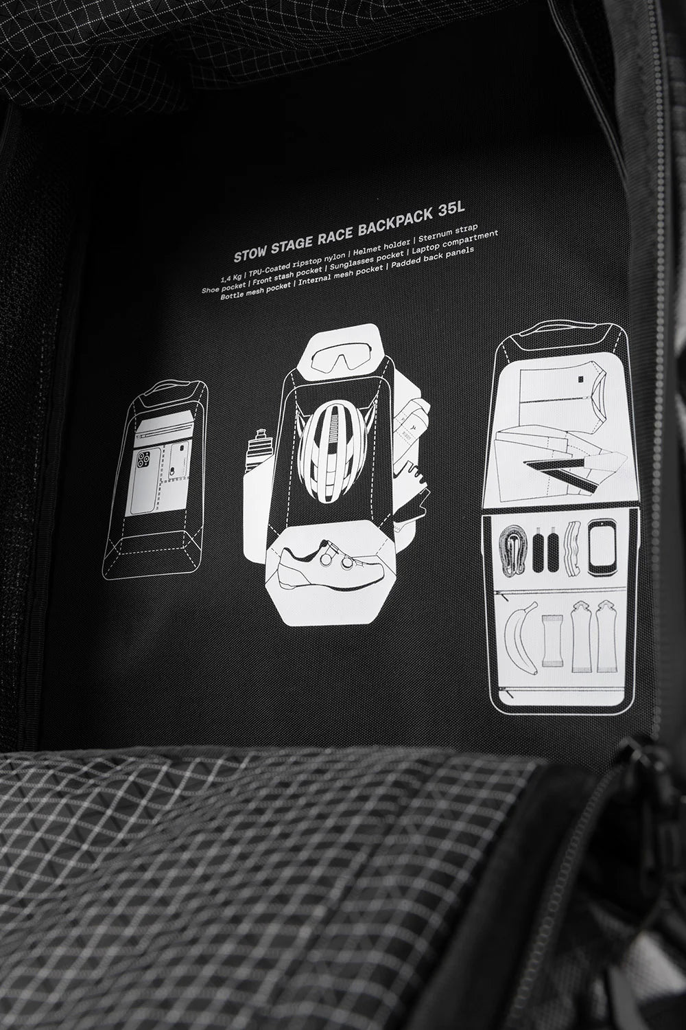Mochila Gobik Stow True Black