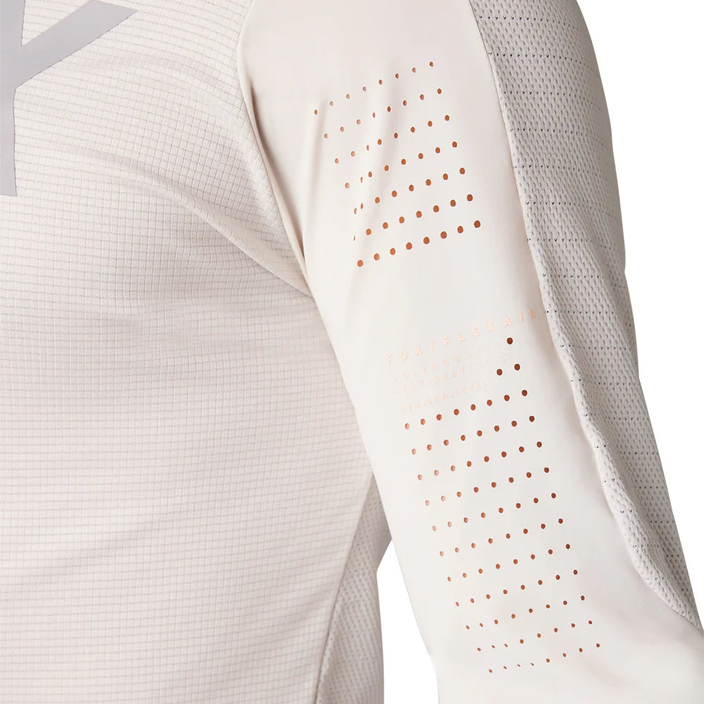 Fox Flexair Pro LS Jersey  - White