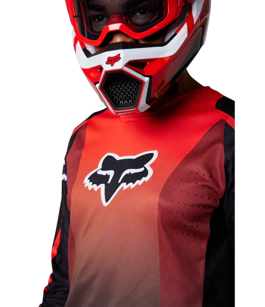 FOX LEED 180 LS Jersey - Red/Black
