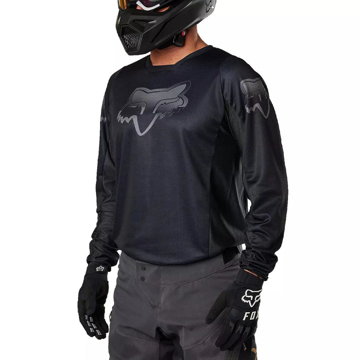 FOX BLACKOUT 180 LS Jersey - Black