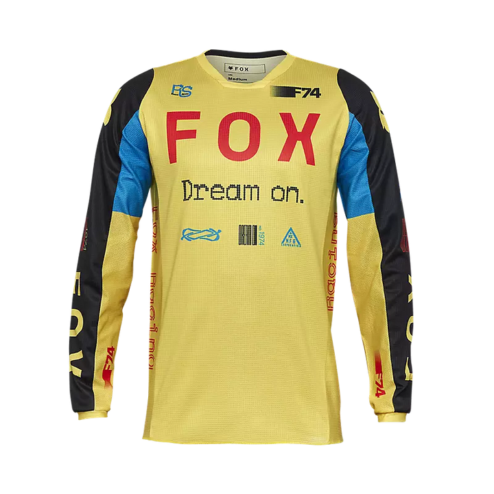 Fox 180 Race Spec Jersey - Pale Yellow