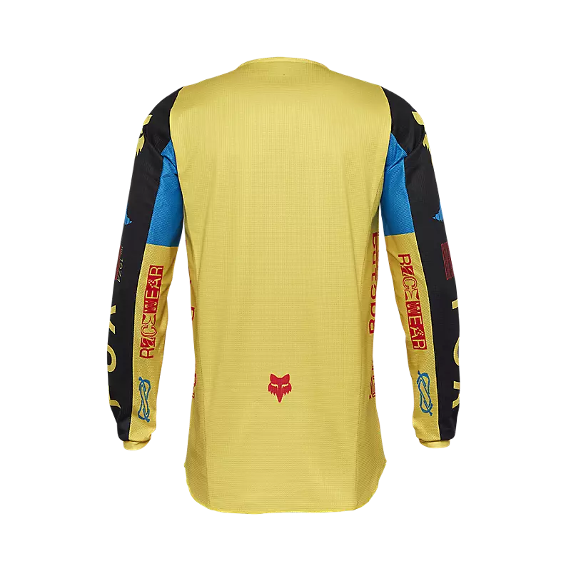 Fox 180 Race Spec Jersey - Pale Yellow