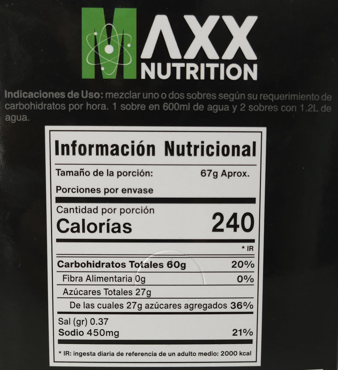 ENDURANCE PRO 60 MONODOSIS 67G - Limon