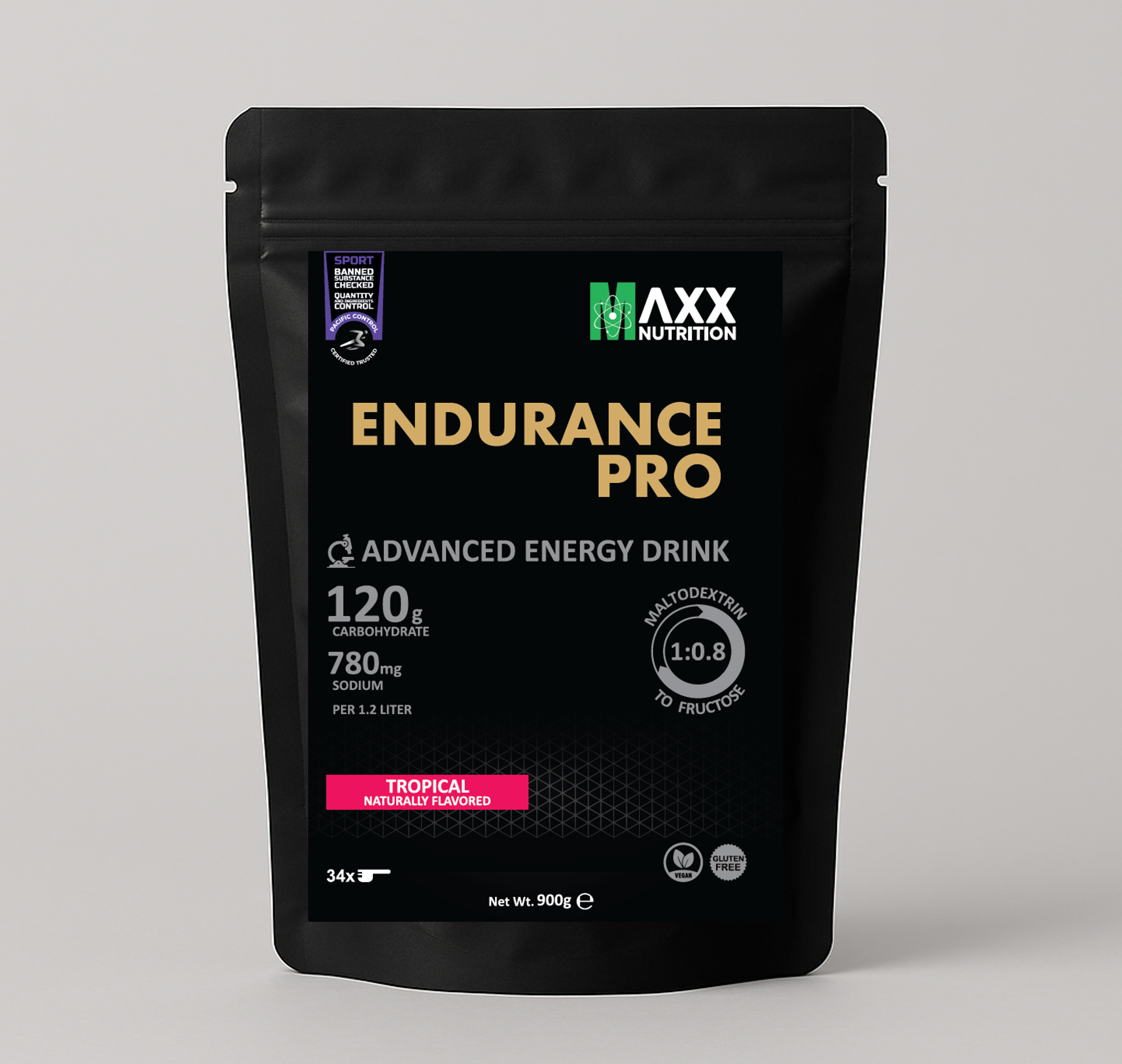 MAXX NUTRITION ENDURANCE PRO 1350G - TROPICAL – Rider Lab.