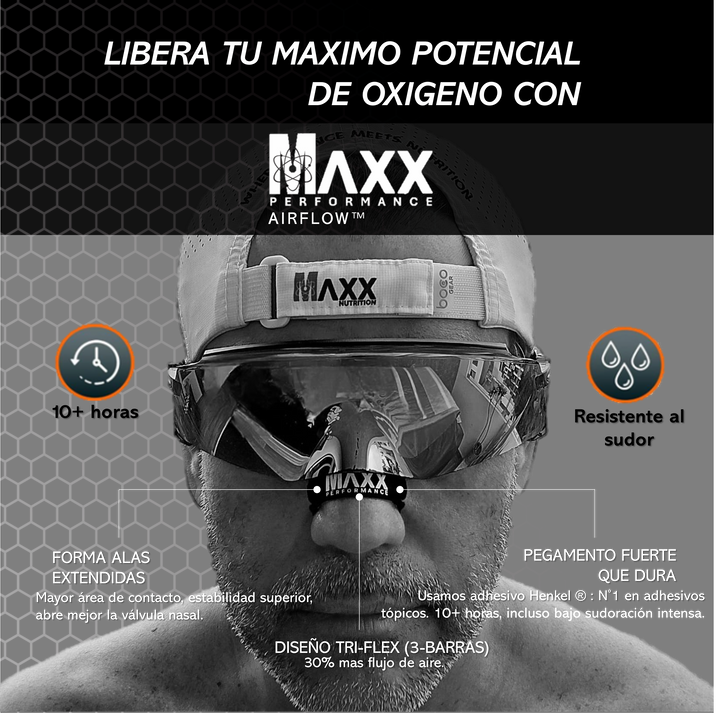 MAXX Performance™ Tiras Nasales Premium