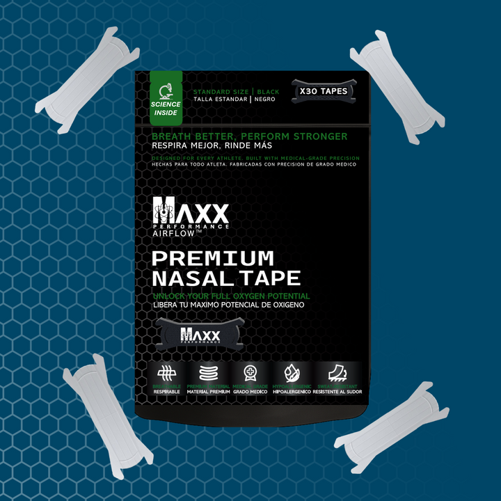 MAXX Performance™ Tiras Nasales Premium (TRANSPARENTES)