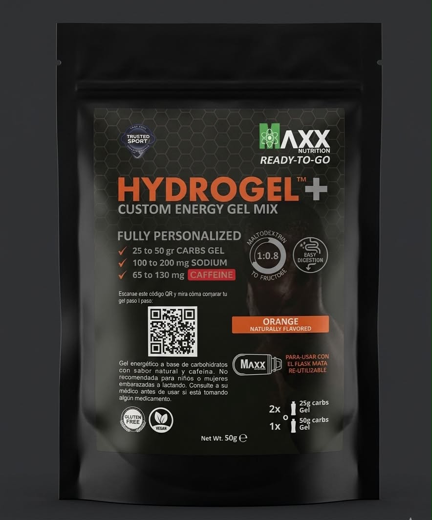HYDROGEL™ PLUS (CAF) MONODOSIS 50g - Naranja