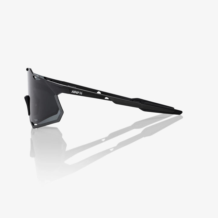 100% HYPERCRAFT® XS - Matte Black - Smoke + Clear Lens