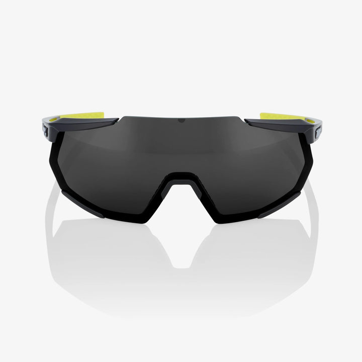 100% RACETRAP® 3.0 - Gloss Black - Smoke + Clear Lens